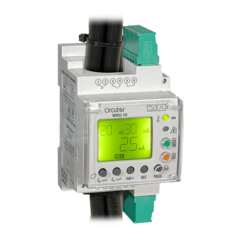 Circutor WRU-10 User manual