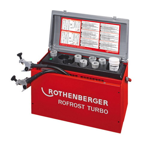 Rothenberger Rofrost Turbo Instructions for use