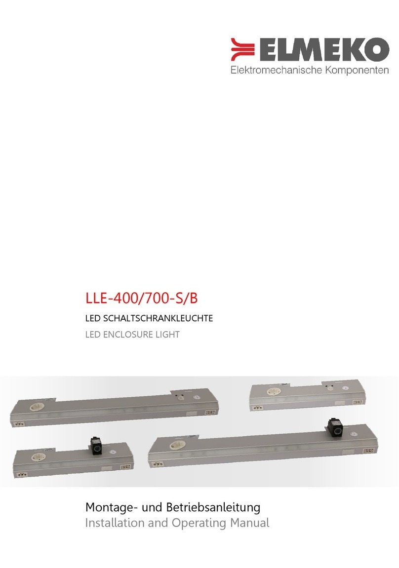 ELMEKO LLE-400-S User manual