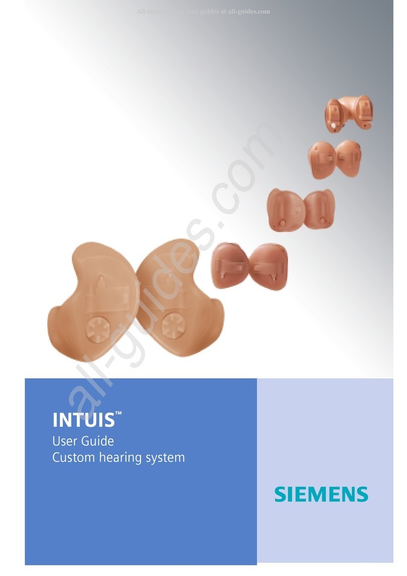 Siemens INTUIS user guide