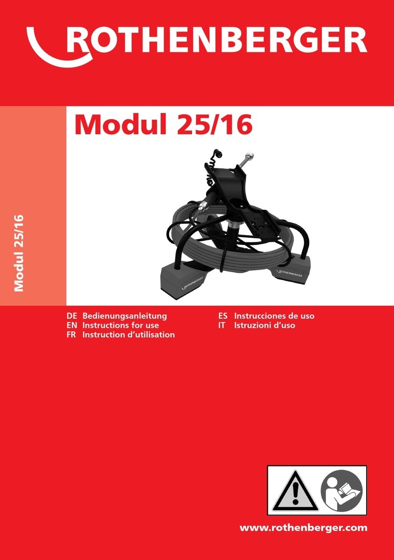 Rothenberger Modul 25/16 Instructions for use
