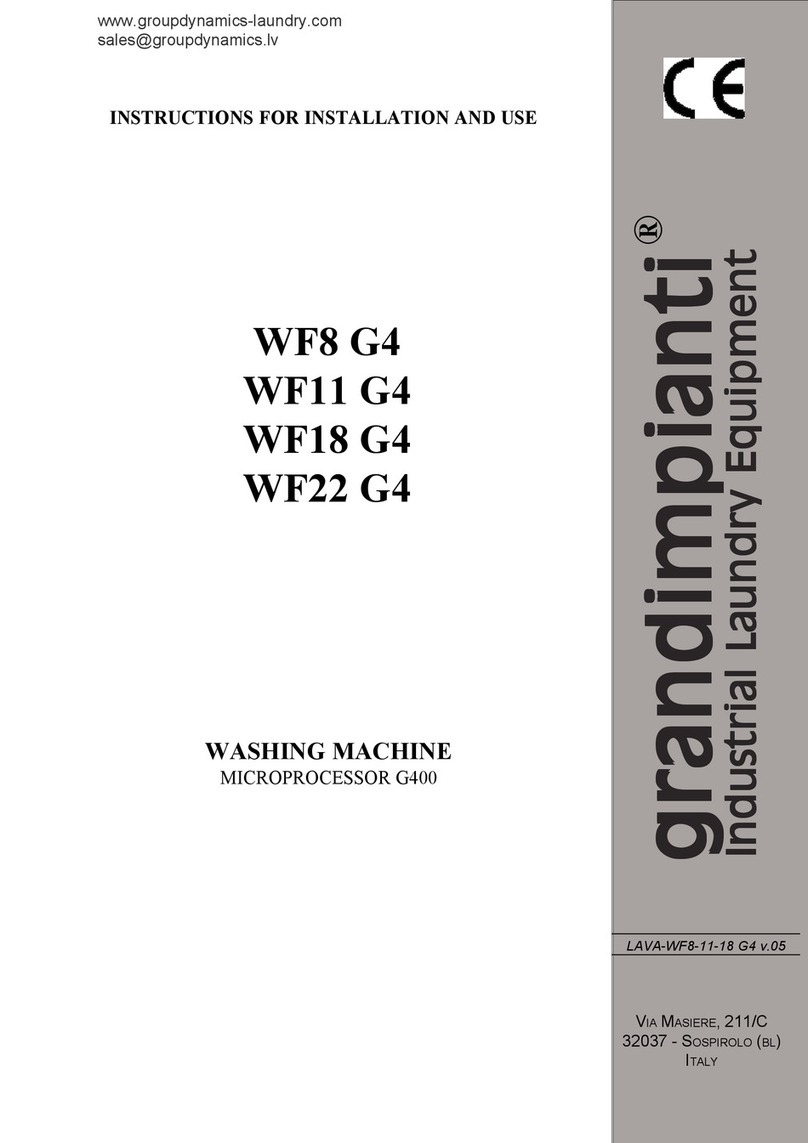 grandimpianti WF8 G4 User manual grandimpianti WF8 G4 User manual