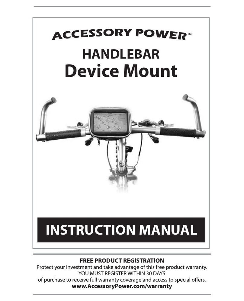 Accessory Power HANDLEBAR instruction manual