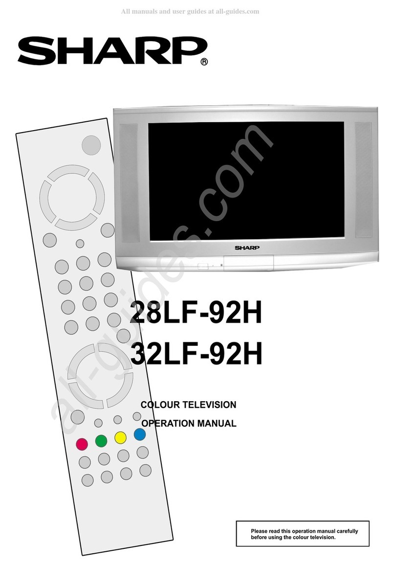 Sharp 28LF-92H User manual
