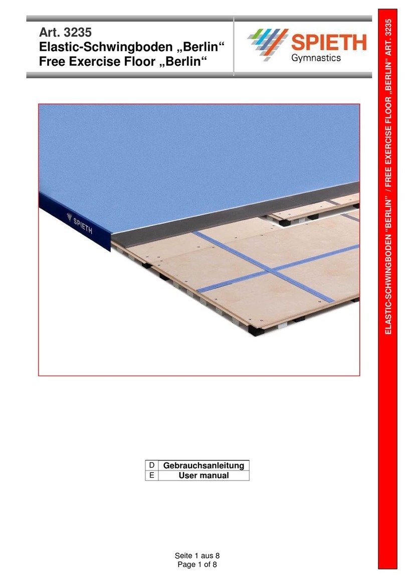 SPIETH Gymnastics Berlin user manual