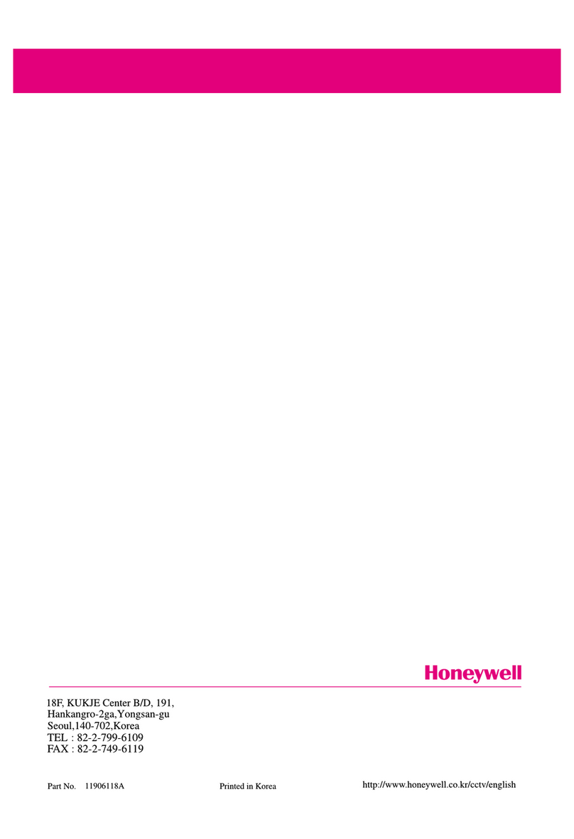 Honeywell GCM-1014S User manual