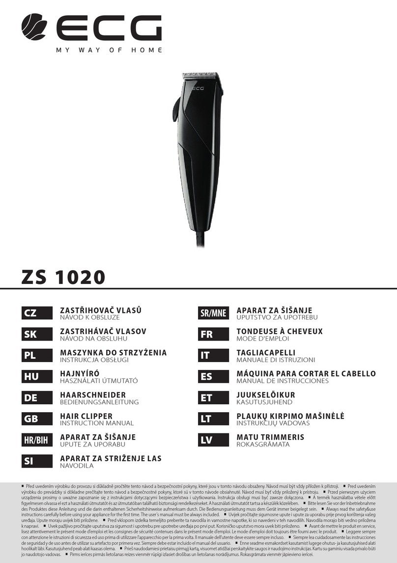 ECG ZS 1020 instruction manual