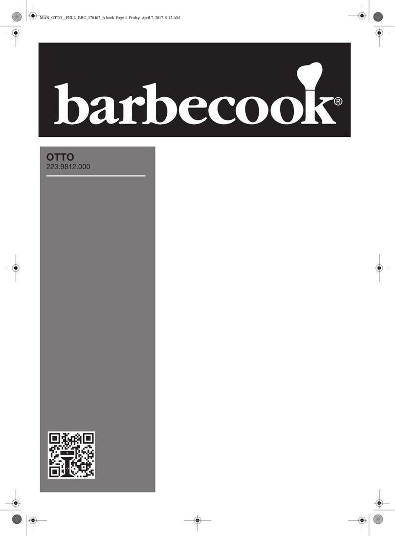 Barbecook OTTO user guide