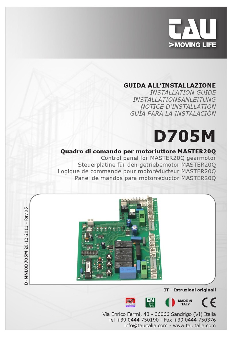 tau D705M User manual