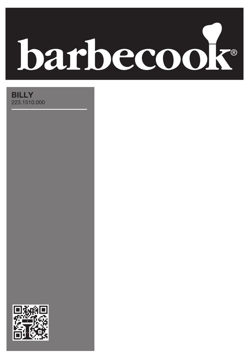 Barbecook Billy user guide