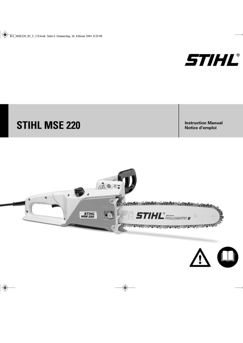 Stihl E 220 User manual