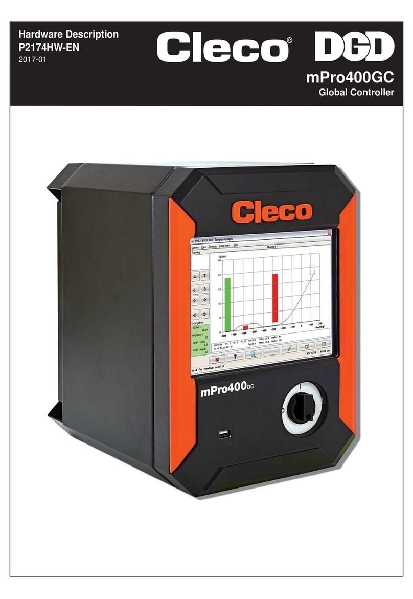 Cleco DGD mPro400GC Hardware description