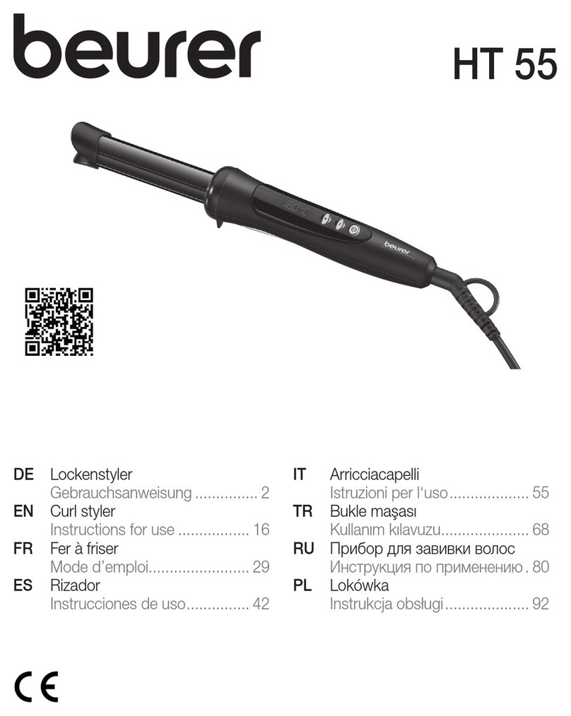 Beurer HT 55 Instructions for use