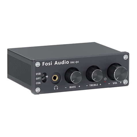 Fosi Audio DAC-Q4 user manual
