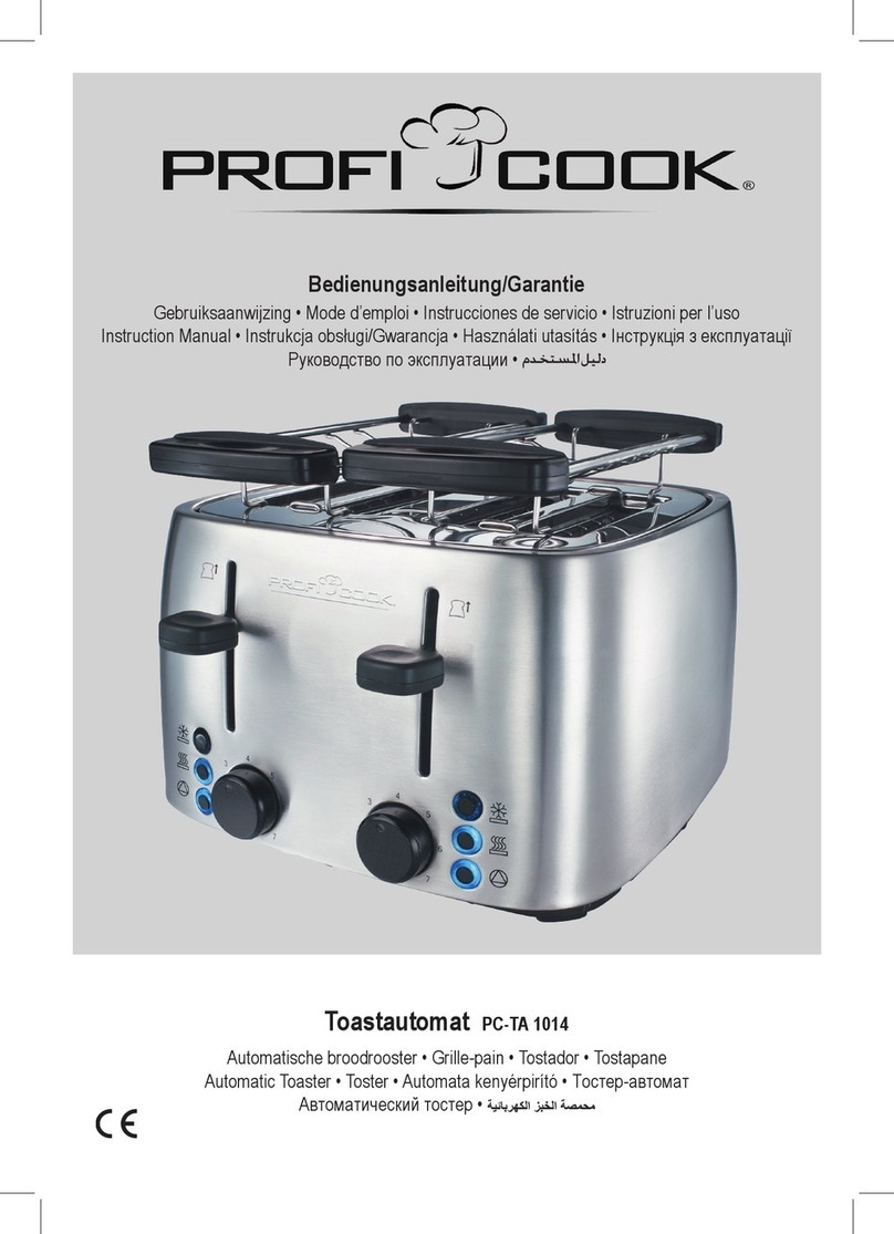 Proficook PC-TA 1014 instruction manual