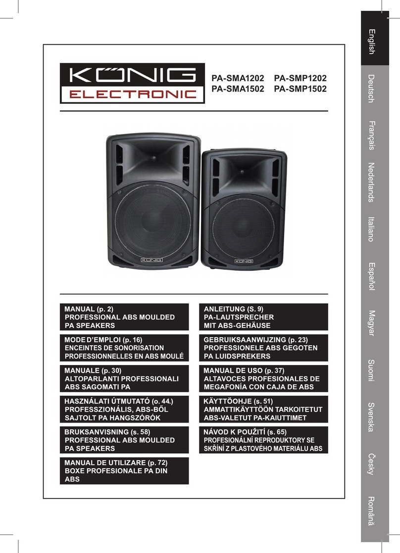 König PA-SMA1202 manual