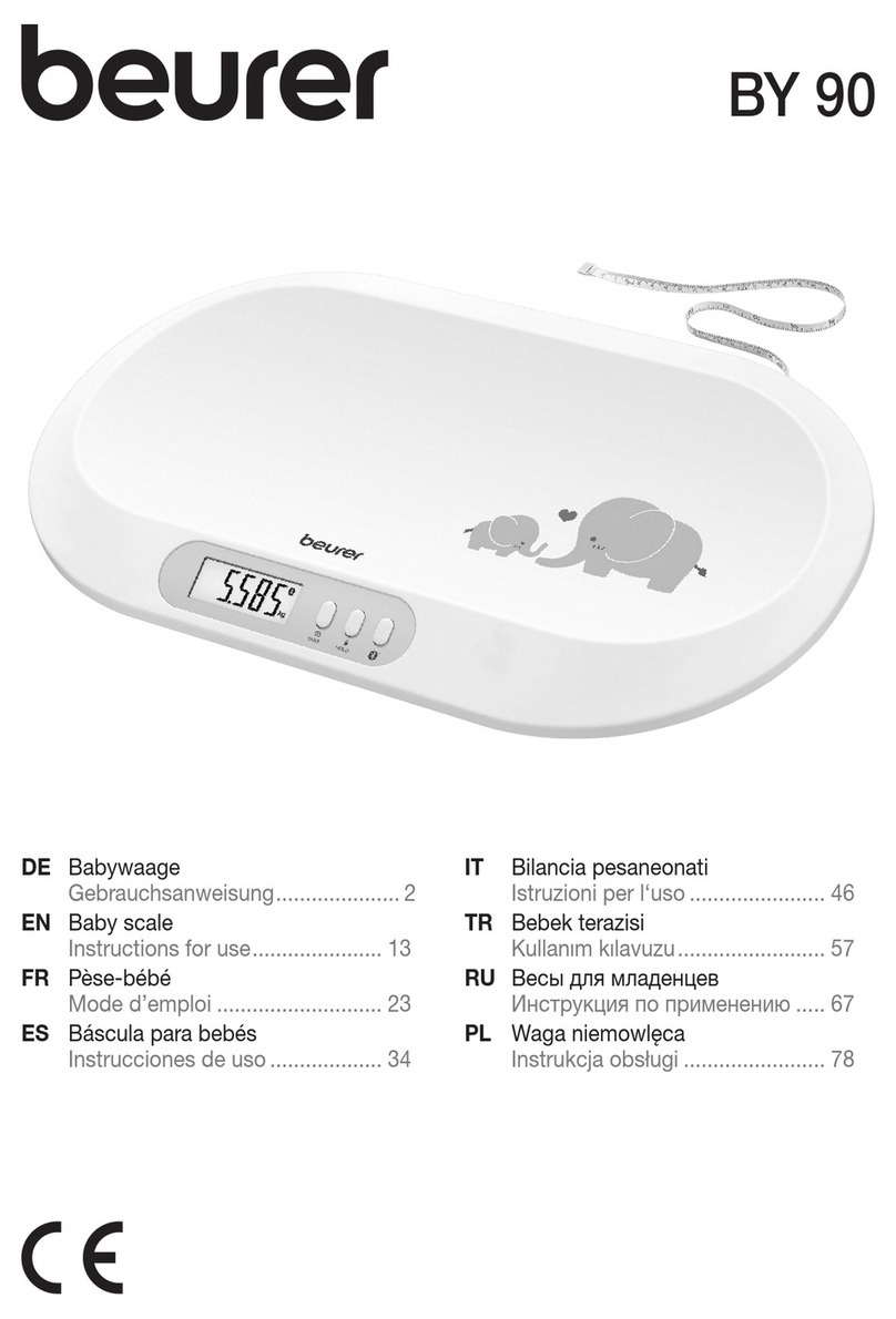 Beurer BY 90 Instructions for use