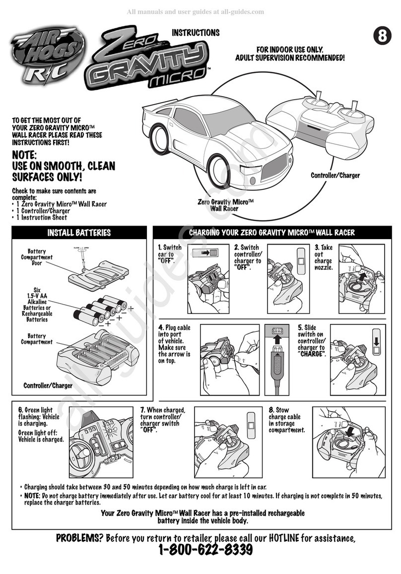 Air Hogs Zero Gravity Micro instructions