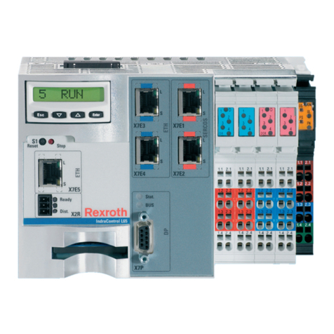 Bosch Rexroth IndraControl L25 instruction manual