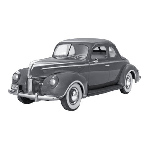 Monogram 40 FORD STANDARD COUPE User manual
