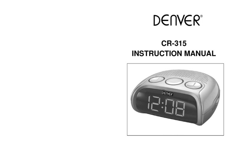 Denver CR-315 User manual
