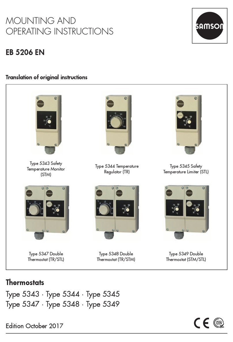 Samson EB 5206 EN Series Service manual
