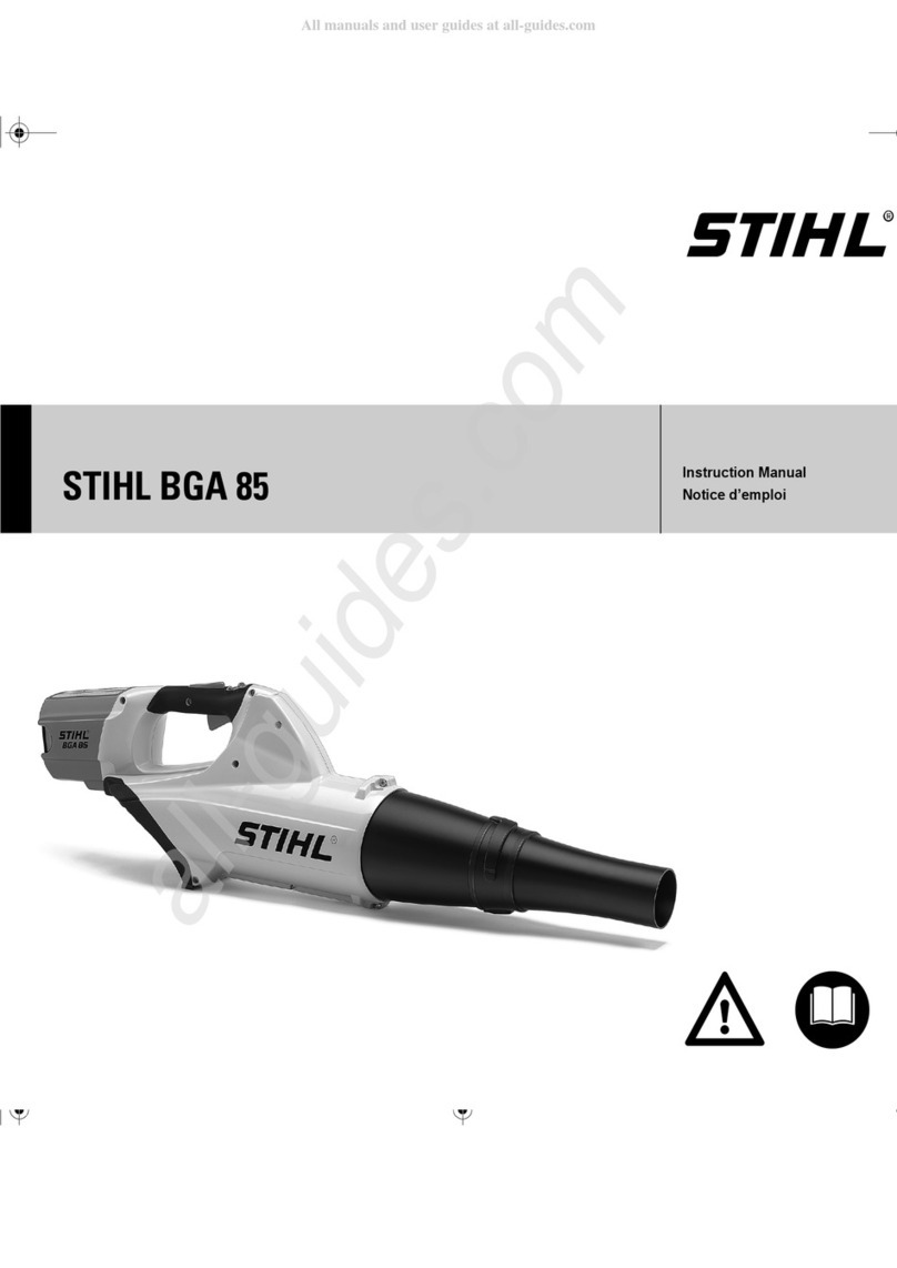 Stihl BGA 85 User manual
