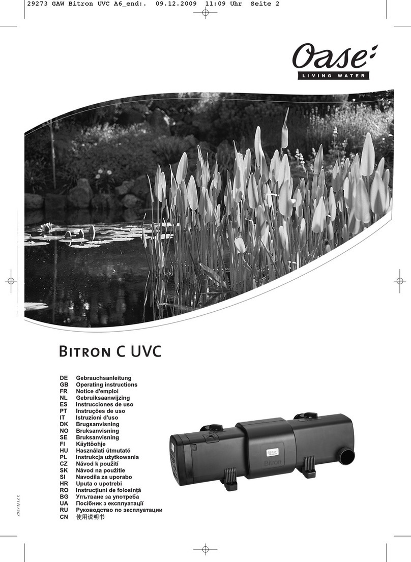 Oase Bitron C Series operating instructions