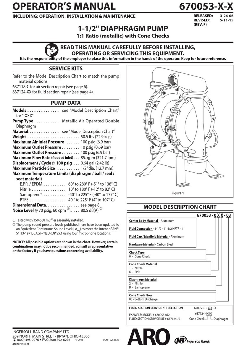 Ingersoll-Rand 670053 Series User manual