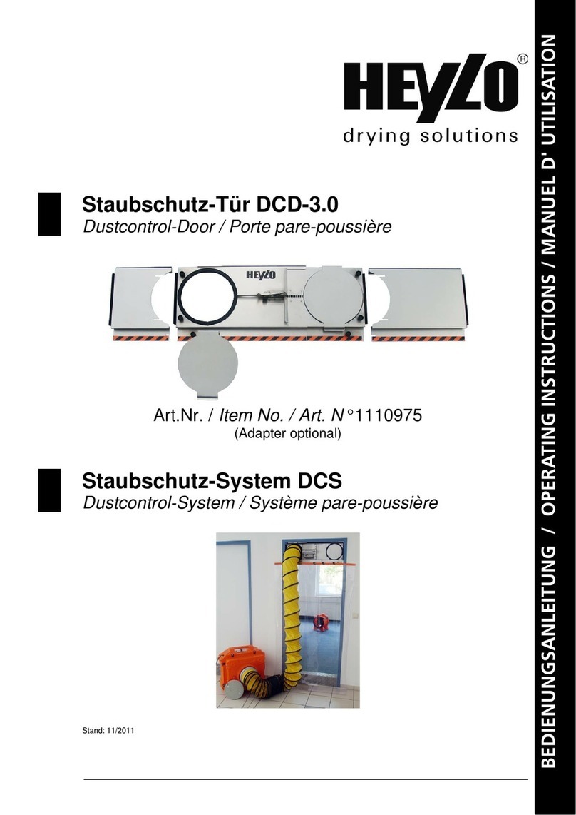 Heylo DCD 3.0 operating instructions