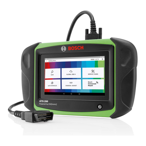 Bosch KTS 250 User manual