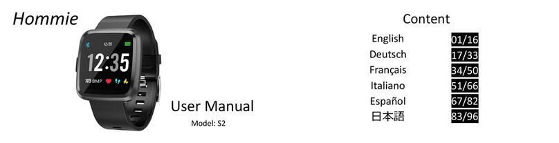 Hommie S2 user manual