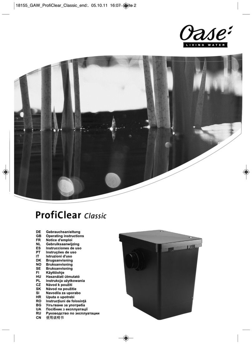 Oase ProfiClear Classic User manual