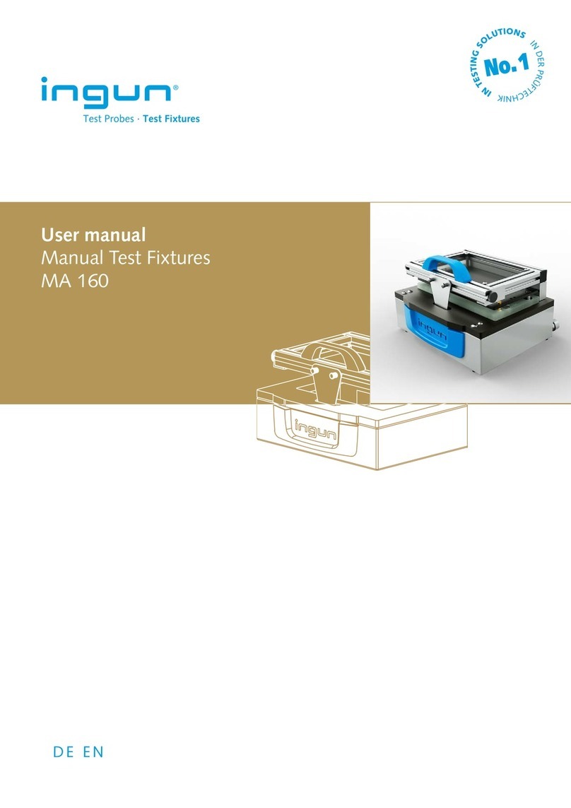 Ingun MA 160 User manual
