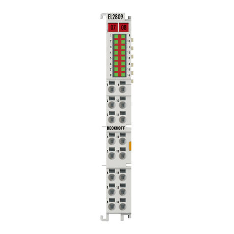 Beckhoff EL28 Series Operator's manual
