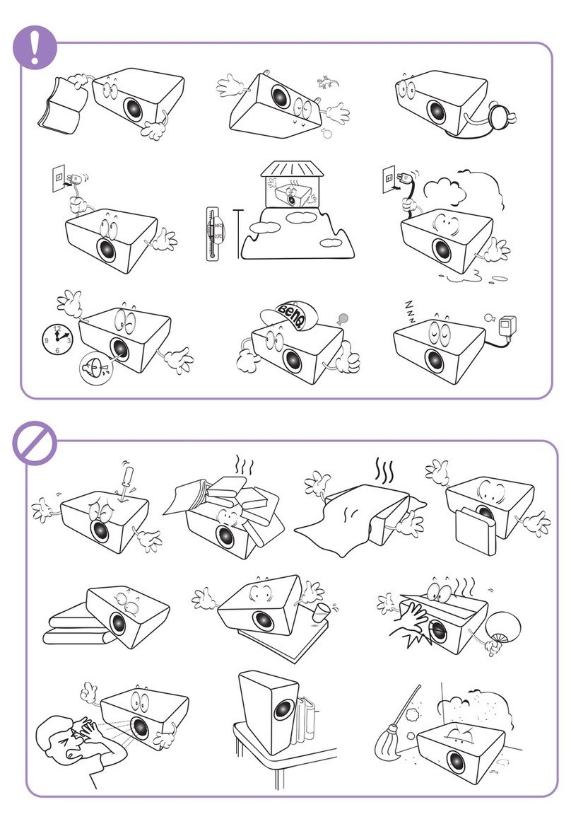 BenQ W1120 User manual BenQ W1120 User manual