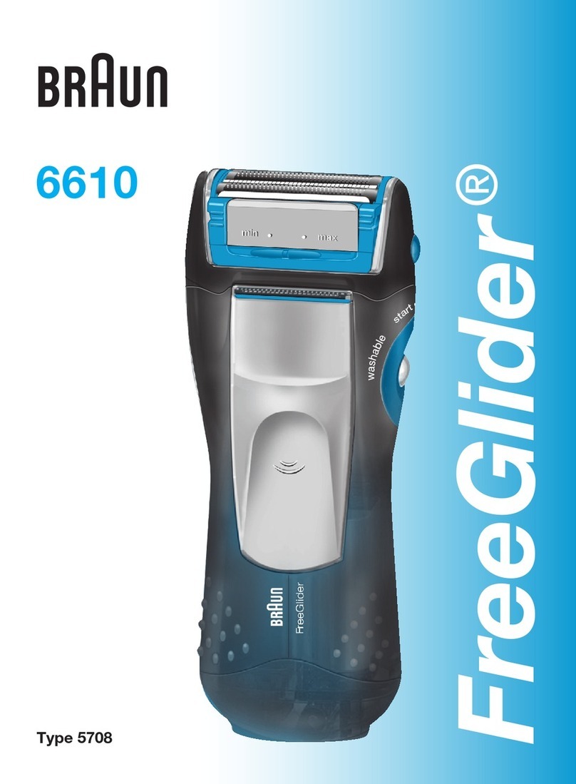 Braun FreeGlider 6610 User manual
