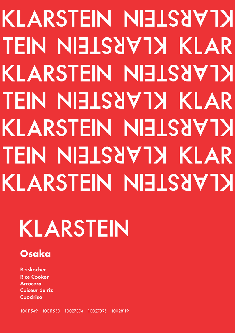 Klarstein 10011549 User manual