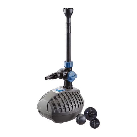 Oase Aquarius Fountain Set Classic Series operating instructions
