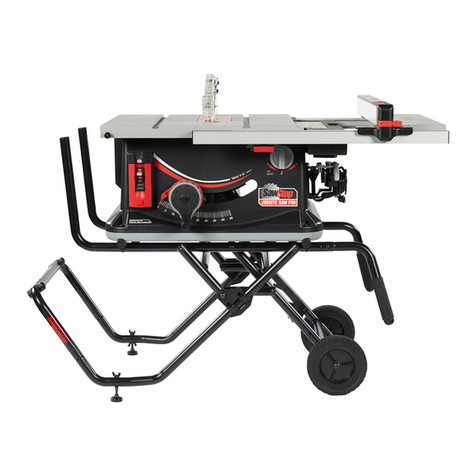 SawStop JSS-120A60 owner's manual
