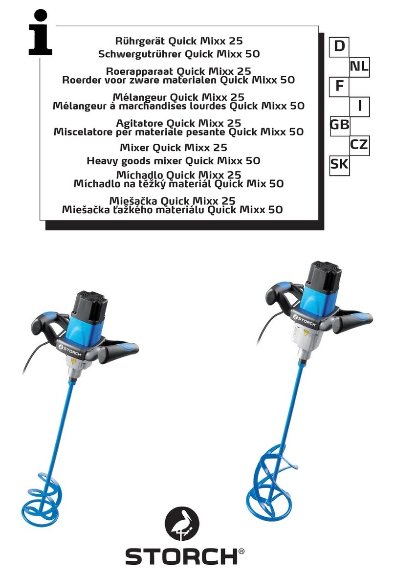 Storch Quick Mixx 25 manual
