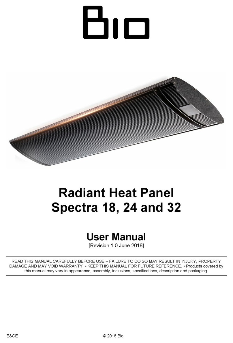 Bio Spectra 24 user manual