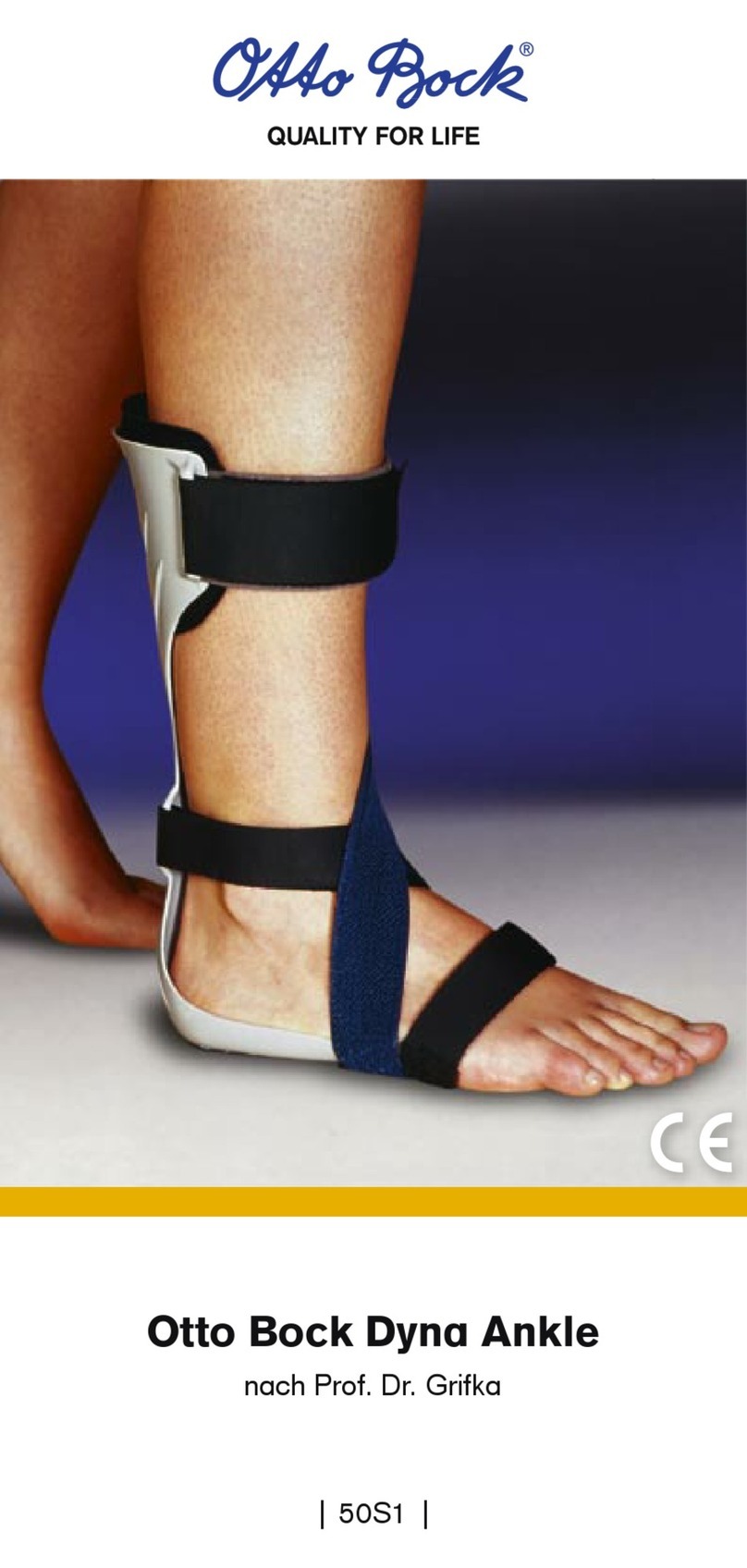 Otto Bock Dyna Ankle 50S1 Patient Information