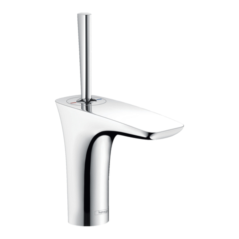 Hans Grohe PuraVida Series Manual Hans Grohe PuraVida Series Manual