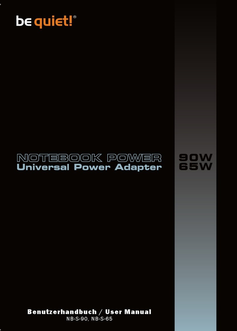 BE QUIET! NB-S-90 User manual