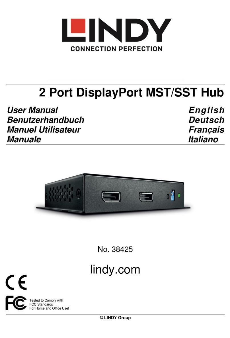 Lindy 38425 user manual