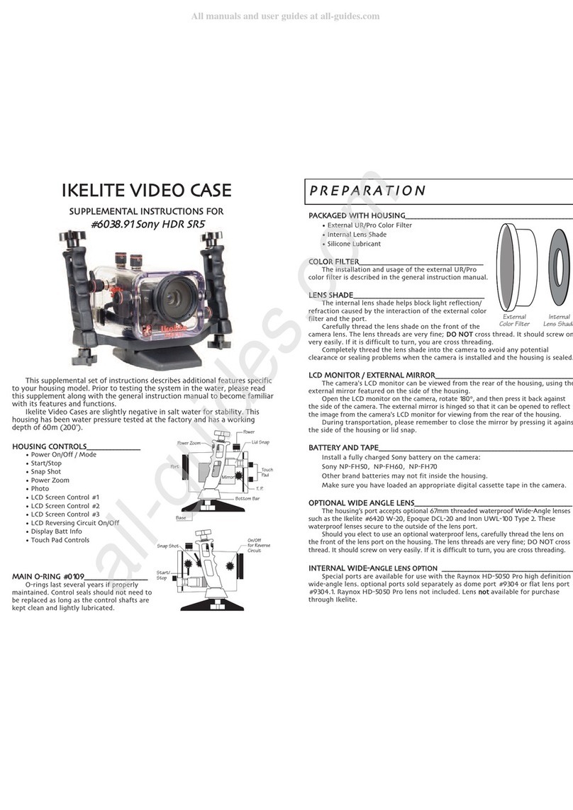 Ikelite 6038.91 Owner's manual
