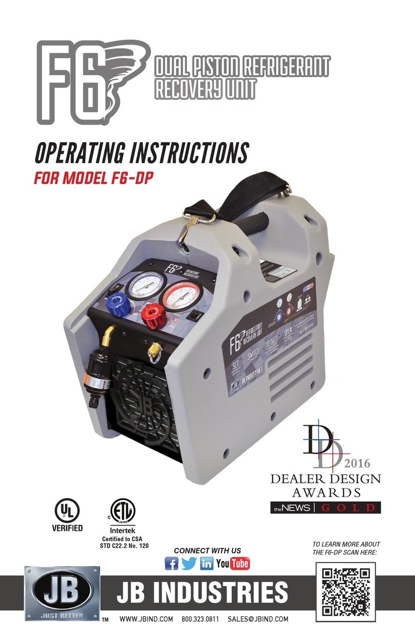 JB INDUSTRIES F6-DP User manual