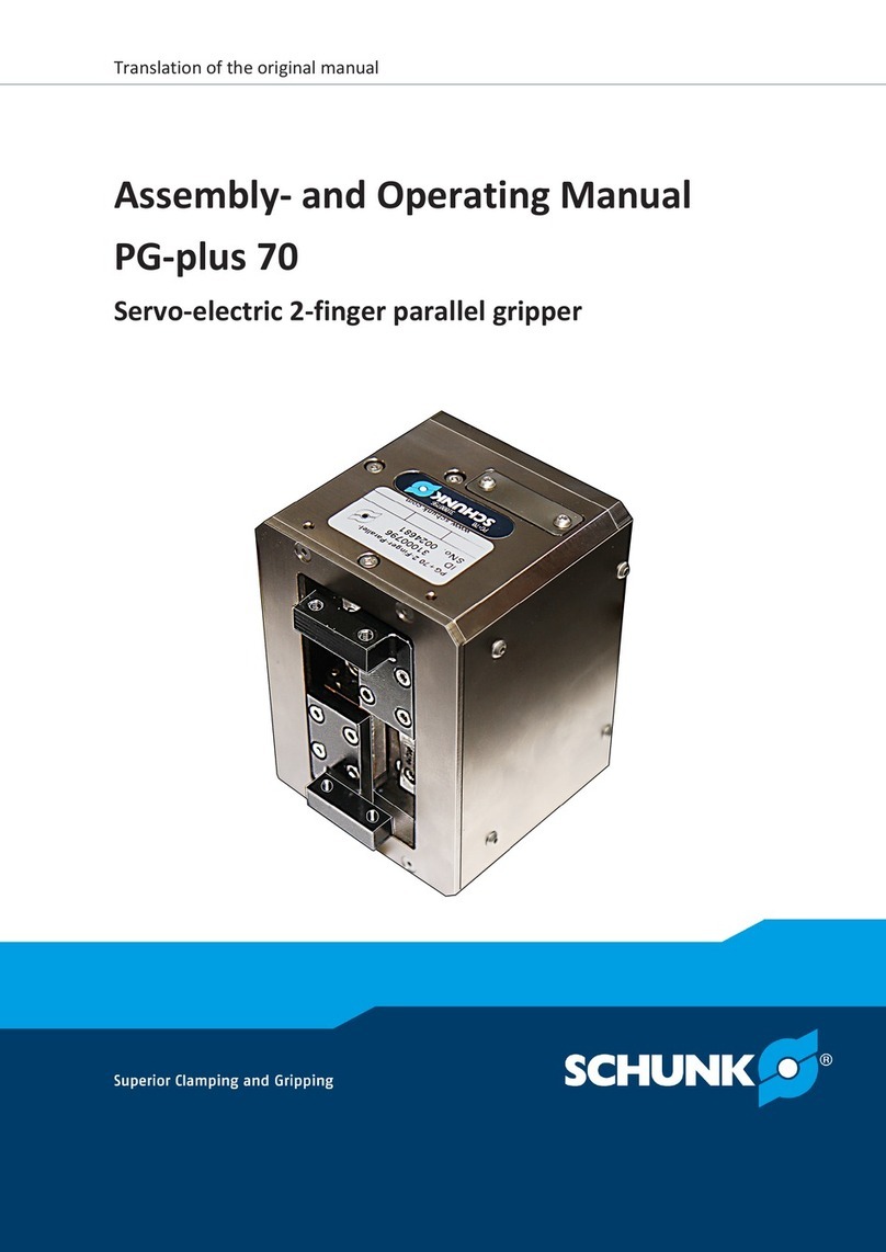SCHUNK PG-plus 70 User instructions