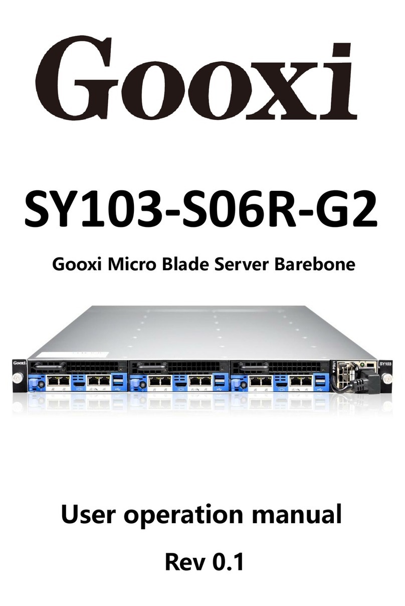 Gooxi SY103-S06R-G2 Mounting instructions